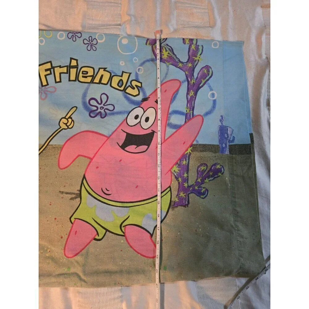 Vintage 2000 Spongebob Squarepants Patrick Best Friends Pillowcase